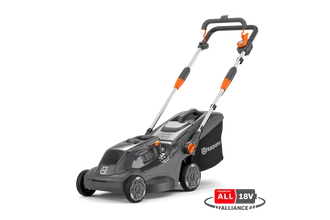 Husqvarna Aspire LC34-P4A akkumulátoros fűnyíró-akkuval és töltővel