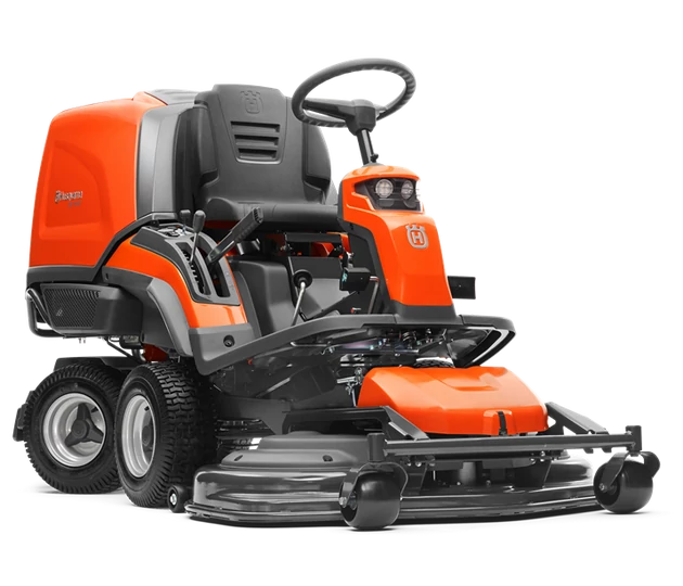 Husqvarna RC 318T, Gyűjtős Rider, fűnyíró traktor, RC 112cm vágóasztallal