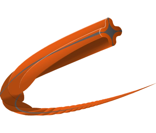 Husqvarna Whisper Twist 2,4mm 210m